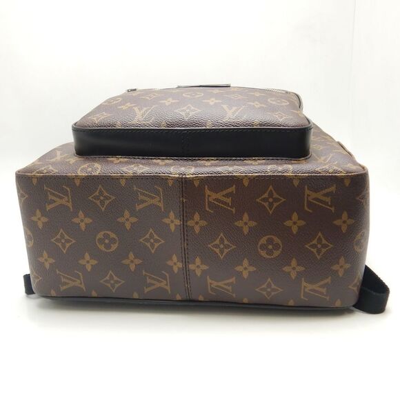 Louis Vuitton Josh NV Rucksack Backpack Monogram Macassar Brown - Picture 5 of 8